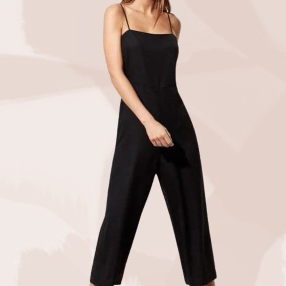 Aritzia Pants - Aritzia Babaton Wide Leg Jumpsuit | Black | Size 8
